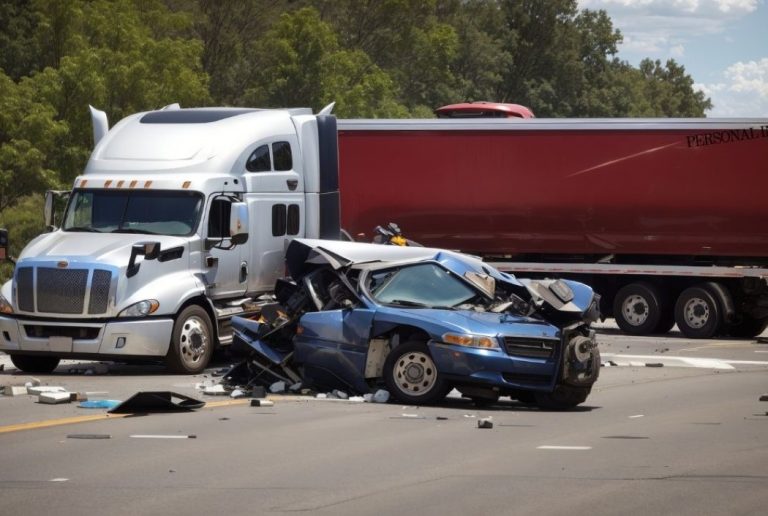 Driver injured when 18-wheeler operator makes u-turn on highway